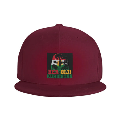 Kurdistan Flag National Pride Graphic Snapback Cap