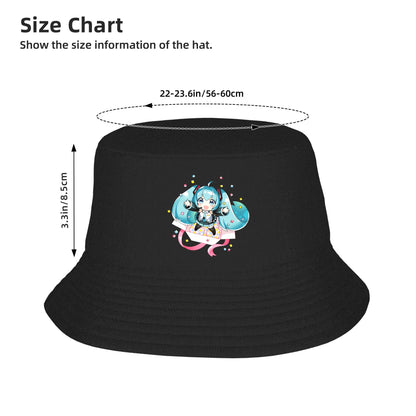 Bioworld Hatsune Miku Streetwear Graphic Bucket Hat
