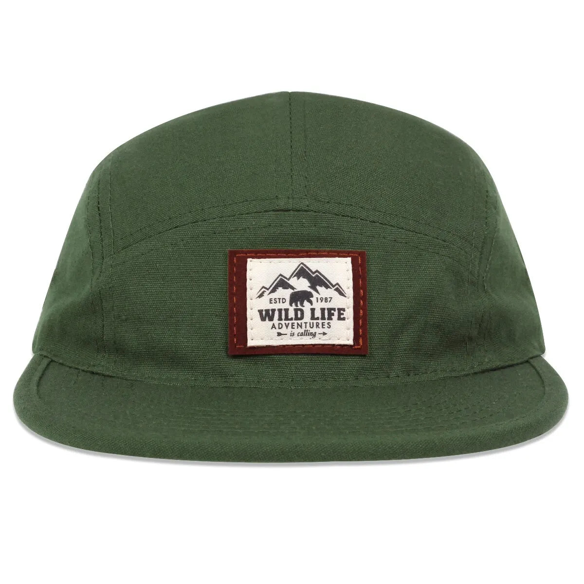 WILD LIFE Cotton 5 Panel Baseball Cap