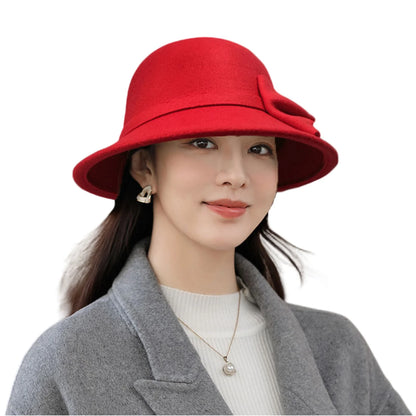 Trendy Vintage British Wool Bucket Hat