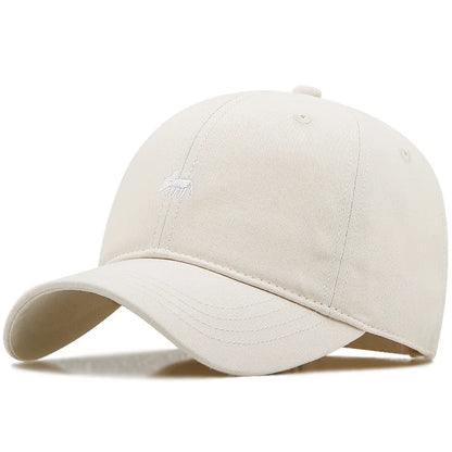 Oversize Large Cotton Washed Baseball Cap