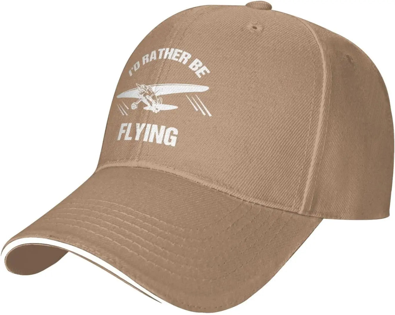 Rather Be Flying Aviation Baseball Cap