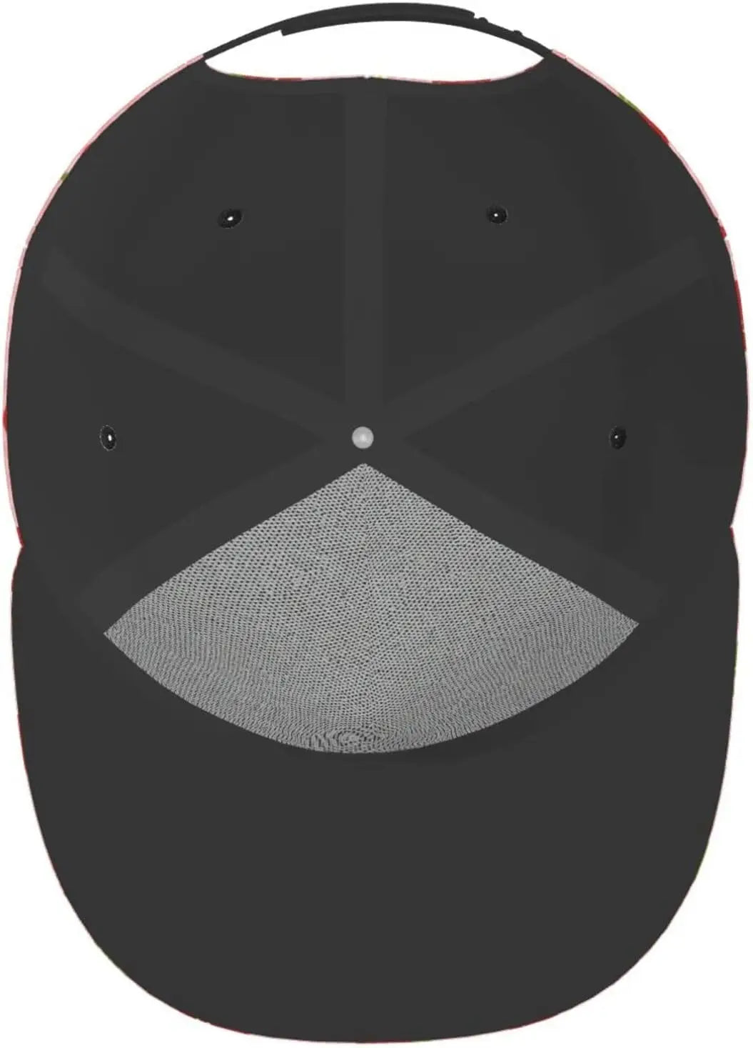 Cute Strawberry Flat Brim Snapback Cap