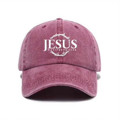 Jesus Wreath Urban Street Baseball Cap