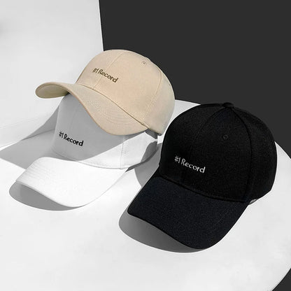 Fashion Letter Embroidered Hip Hop Baseball Cap