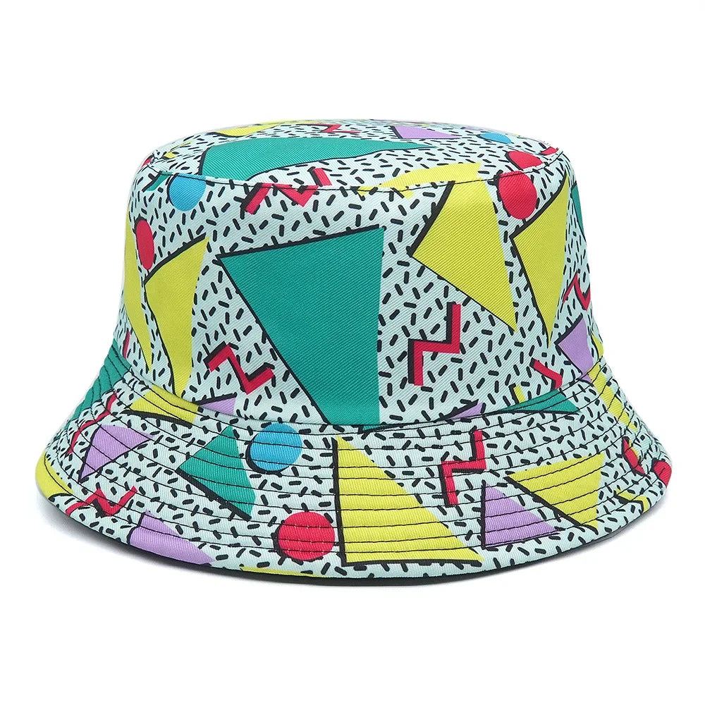 Leopard Print Reversible Summer Bucket Hat