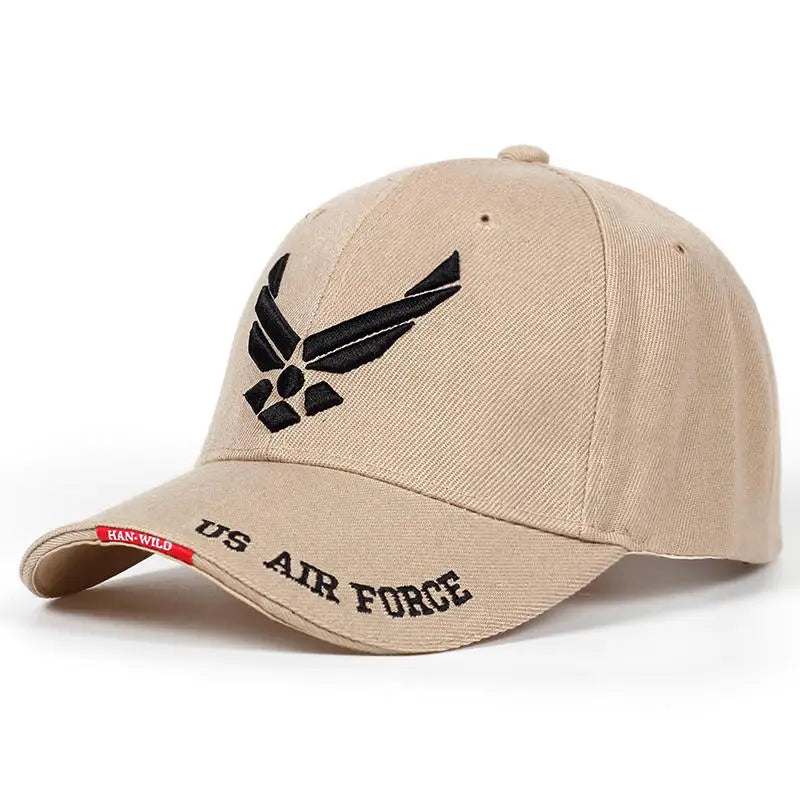 US Air Force V-Mark Embroidery Baseball Caps