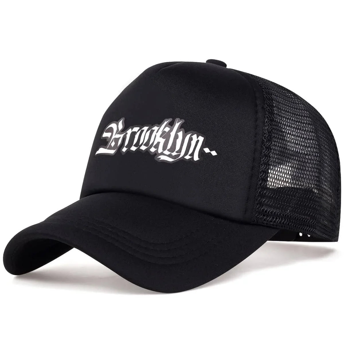 Unisex Brooklyn Letter Printed Baseball Net Caps