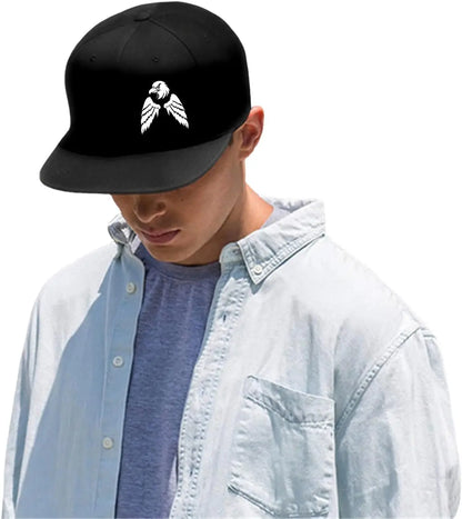 Vulture Eagle Head Graphic Snapback Cap