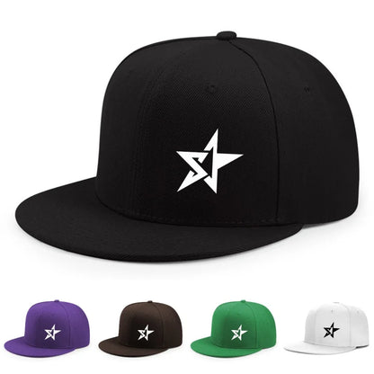 Breathable Wide Brim Hardtop Flat Brim Hip Hop Baseball Hat