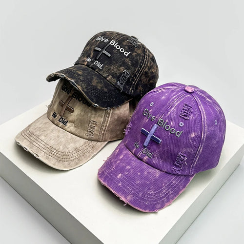American Vintage Broken Letter Baseball Cap