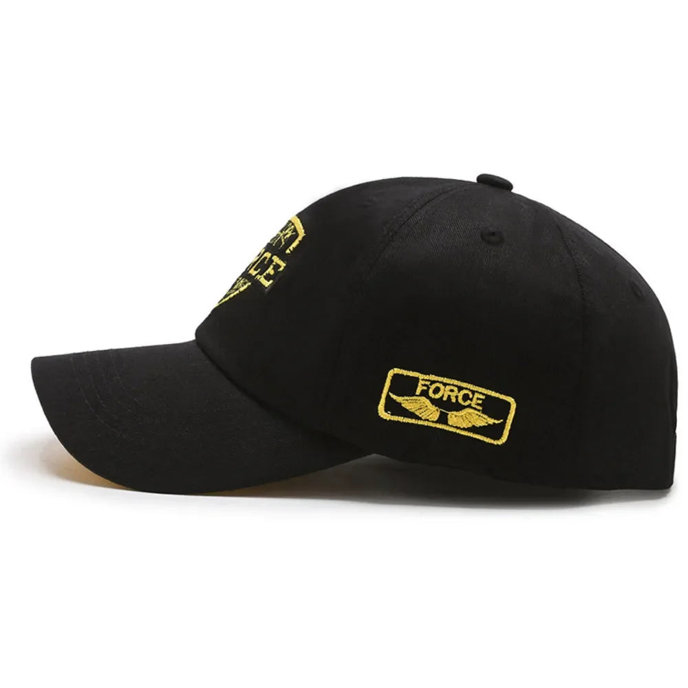 Shield Embroidered Baseball Cap
