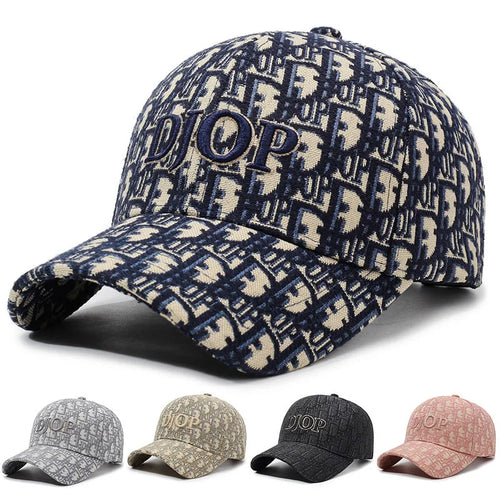 Printed Letter Duckbill Baseball Cap