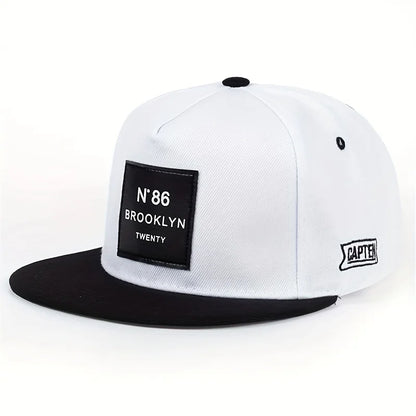 Unisex Brooklyn Print Label Embroidery Hip-hop Hats
