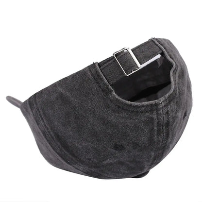 Dad Mom Letter Washed Baseball Cap