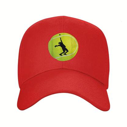 Summer Tennis Racket Festival Baseball Cap