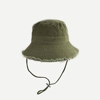 Women's Foldable Retro Travel Fisherman Bucket Hat