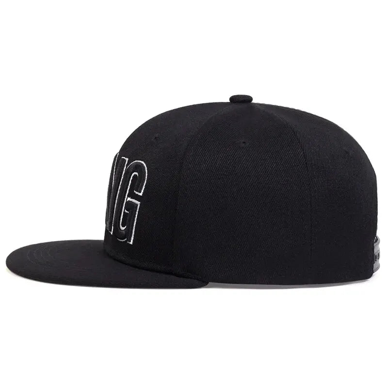 Unisex King Three-Dimensional Embroidery Hip-Hop Hats