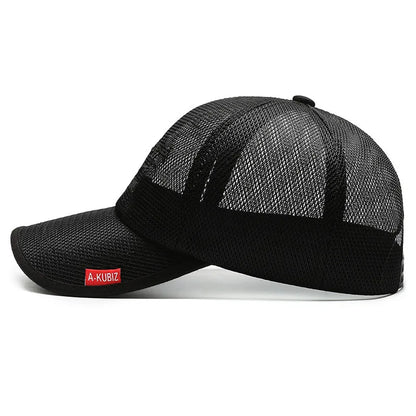 Men's Summer Mesh Breathable Quick Dry Baseball Cap
