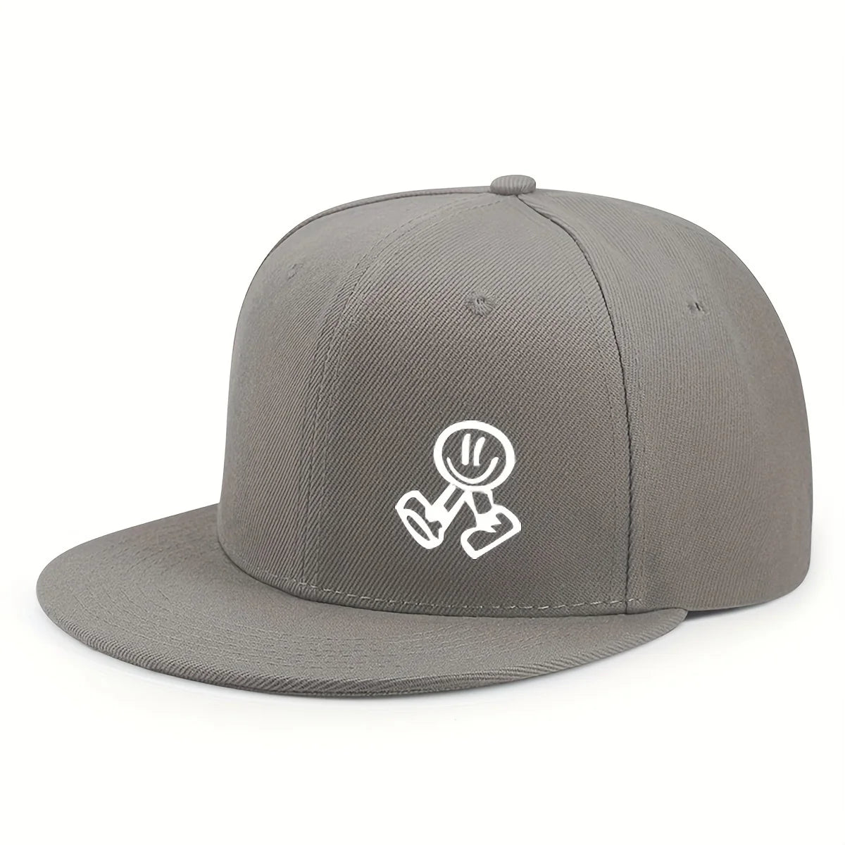 Unisex Wide Brim Hip-hop Breathable Flat Cap