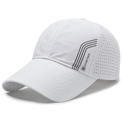 Fashion Solid Baseball Caps for Men breathable Mesh