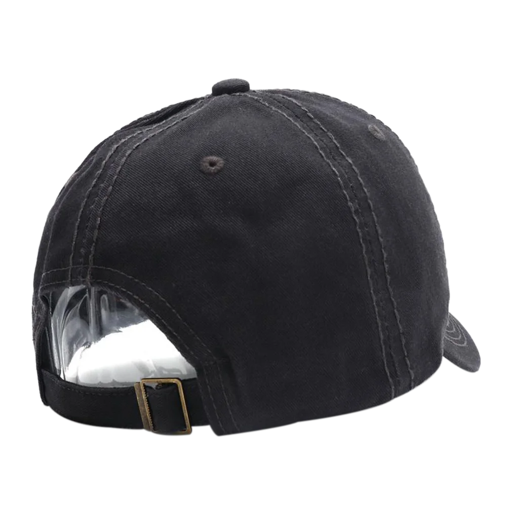 New York Letter Embroidered Washed Cotton Snapback Baseball Hat