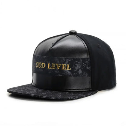 Luxury Brand Leather Baseball Cap