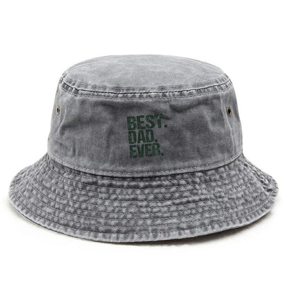 Vintage Washed Cotton Dad Bucket Hat