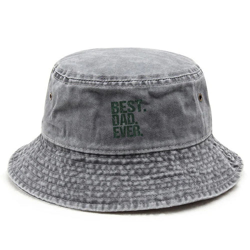 Vintage Washed Cotton Dad Bucket Hat
