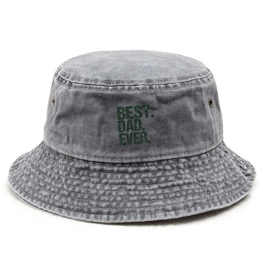 Vintage Washed Cotton Dad Bucket Hat