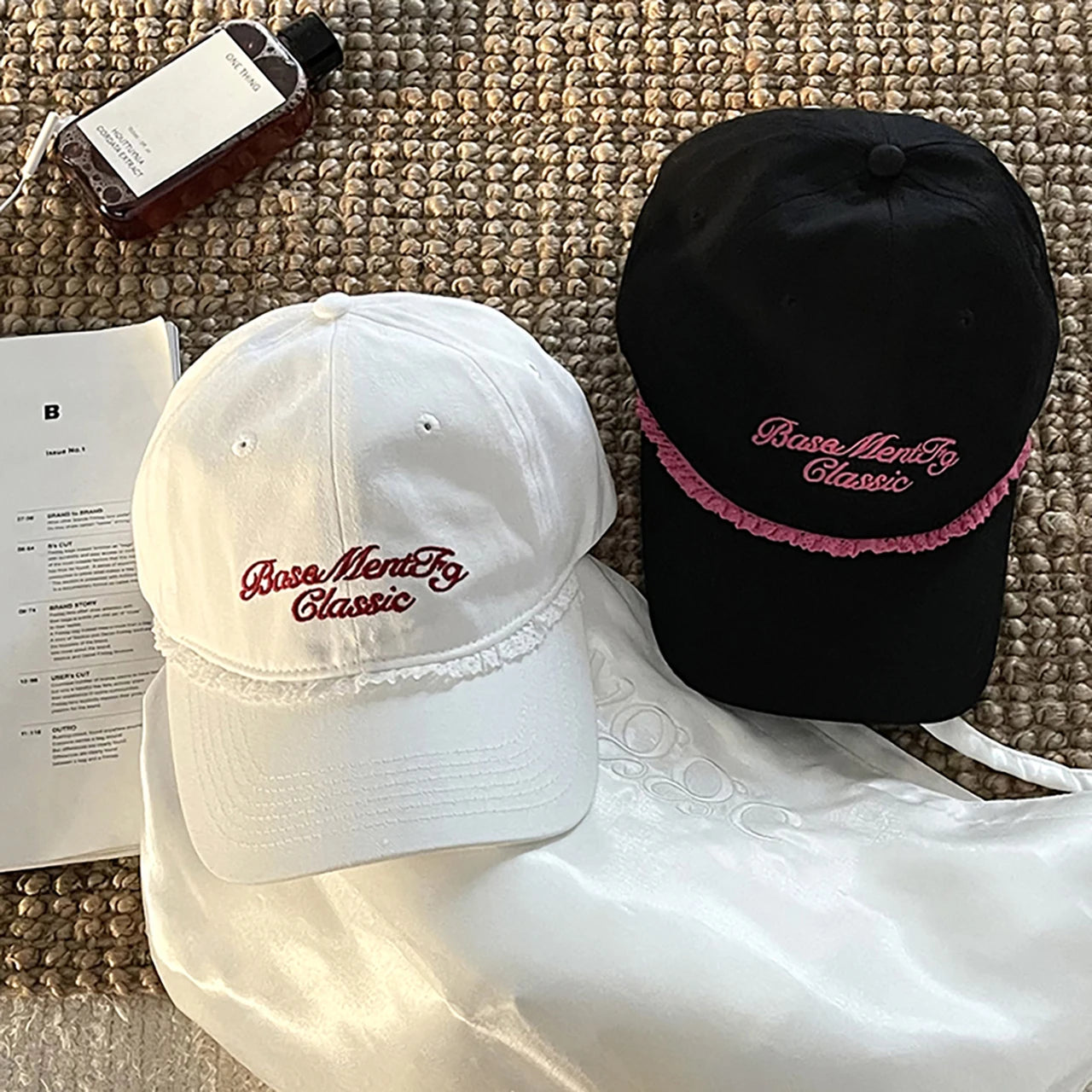 Solid Color Letter Duck Tongue Baseball Cap