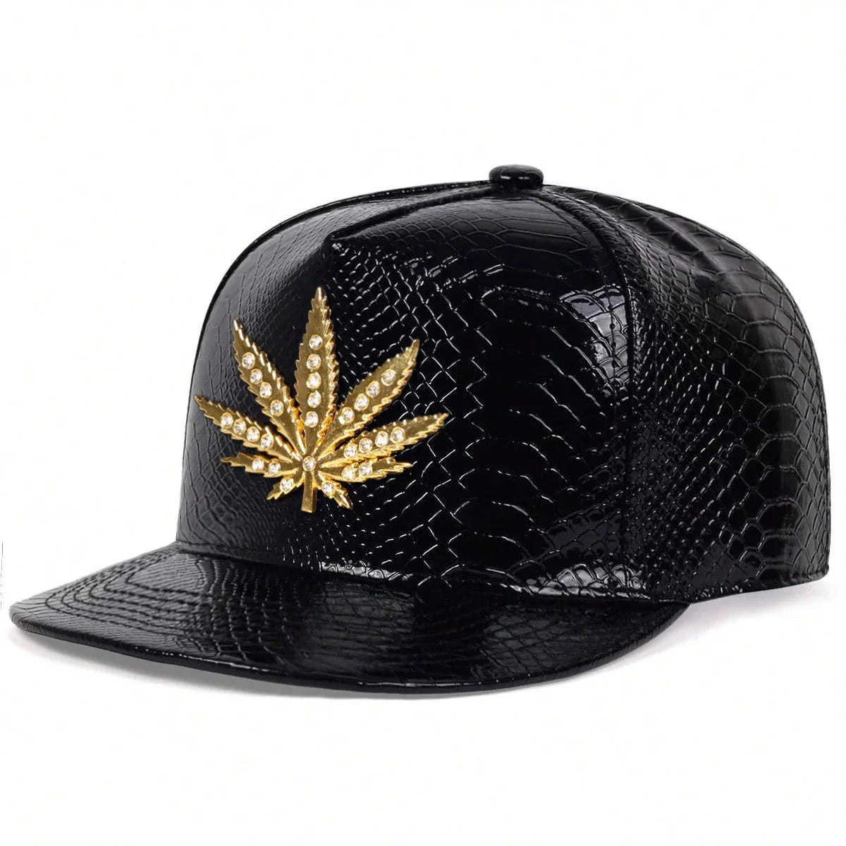 Unisex Diamond Maple Label Hip-hop Hats