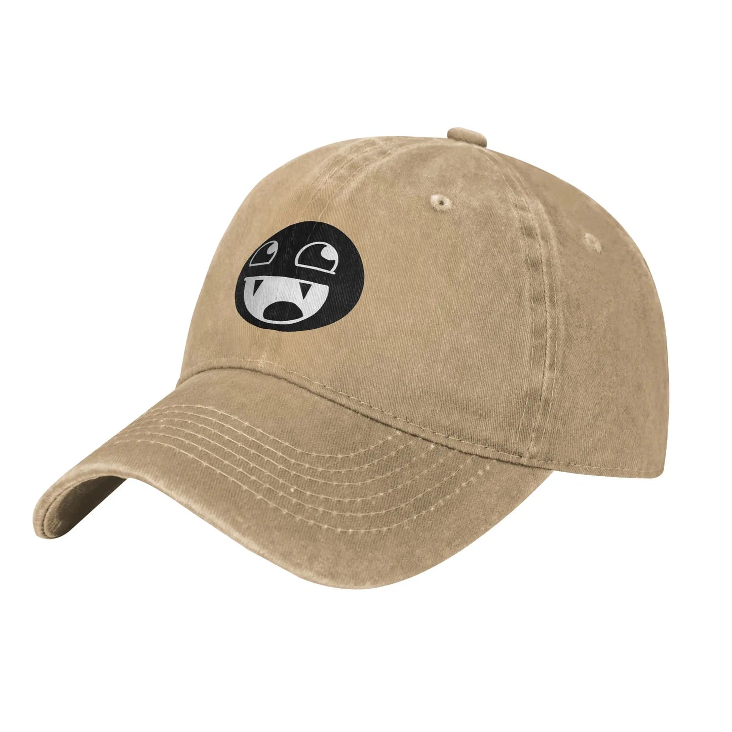 Domo Kun Distressed Washed Meme Baseball Cap