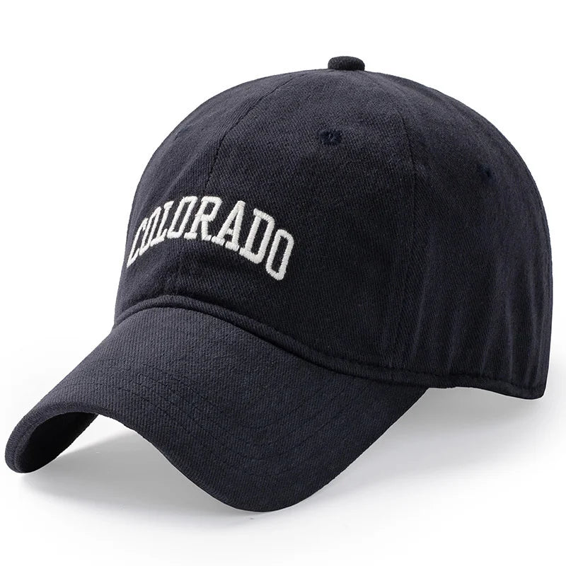 Plus Size Soft Cotton Snapback Cap For Summer Sun Protection