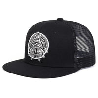 Black Mesh Cap