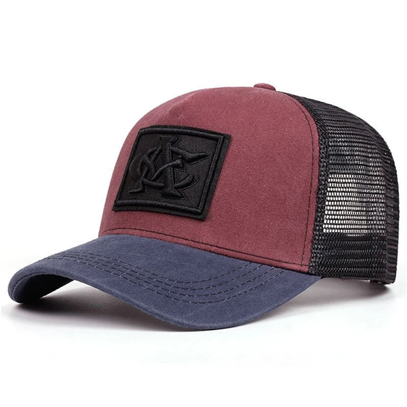 CA Embroidered Mesh Baseball Hat Unisex