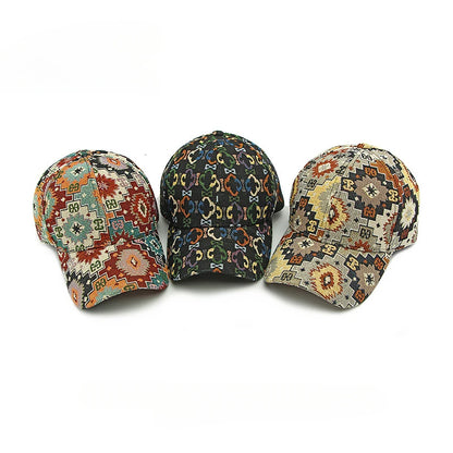 Retro Ethnic Hardtop Korean Fashion Baseball Cap