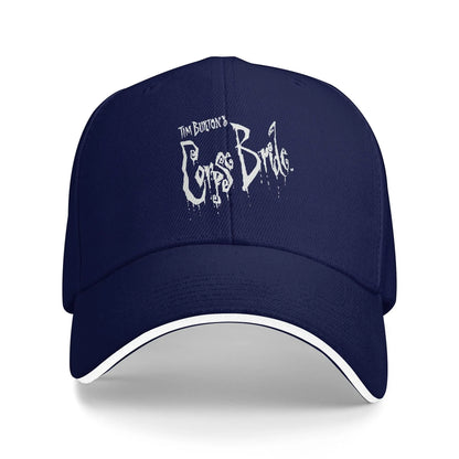 White Punk Tim Burton Corpse Bride Trucker Baseball Cap