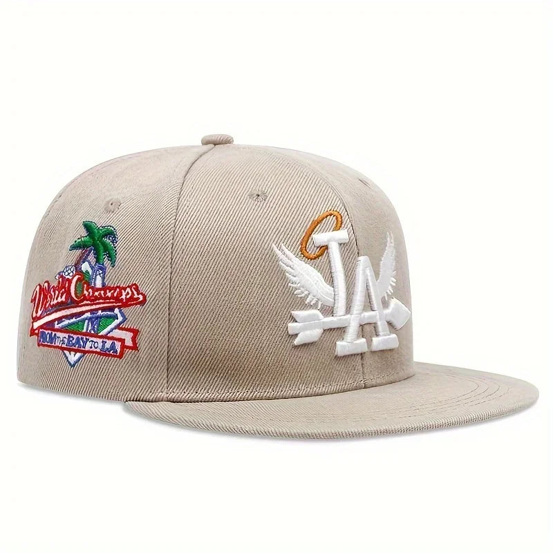 Unisex LA Embroidered Baseball Cap
