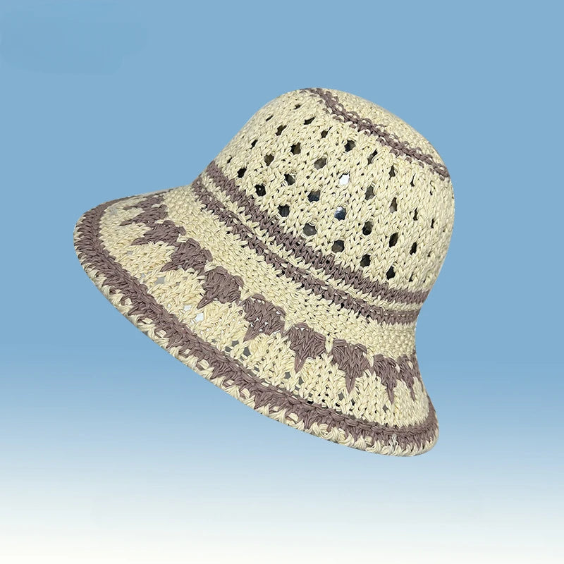 Korean Handmade Versatile Niche Design Bucket Hat