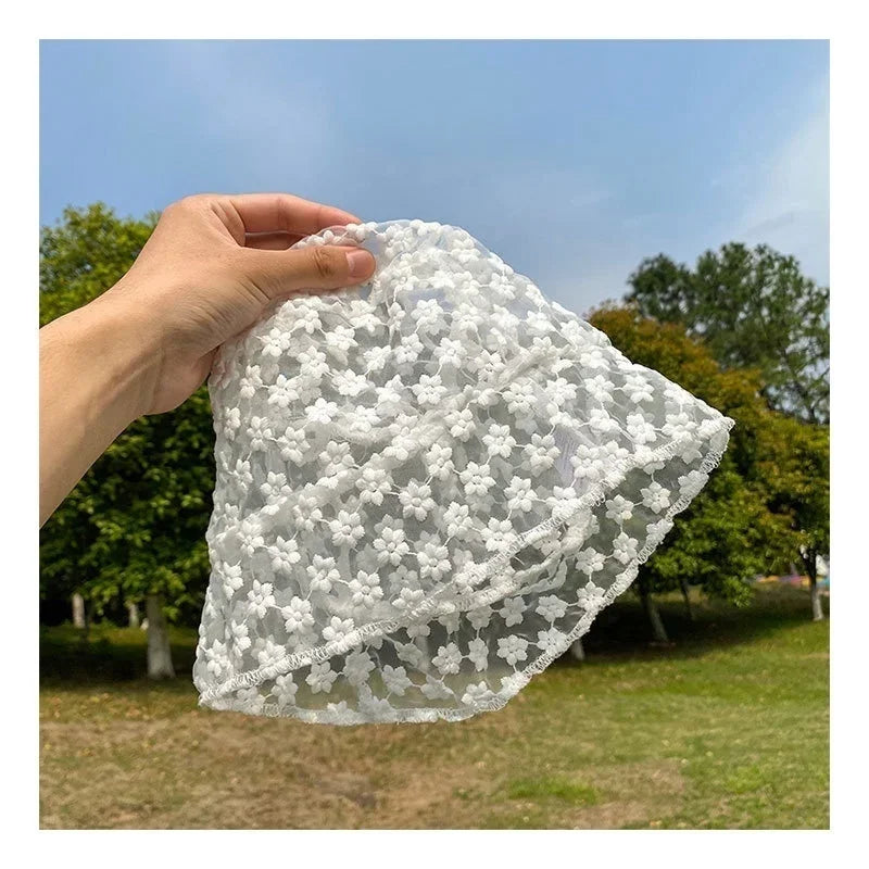 Lace Fashion Summer Breathable Shade Bucket Hat