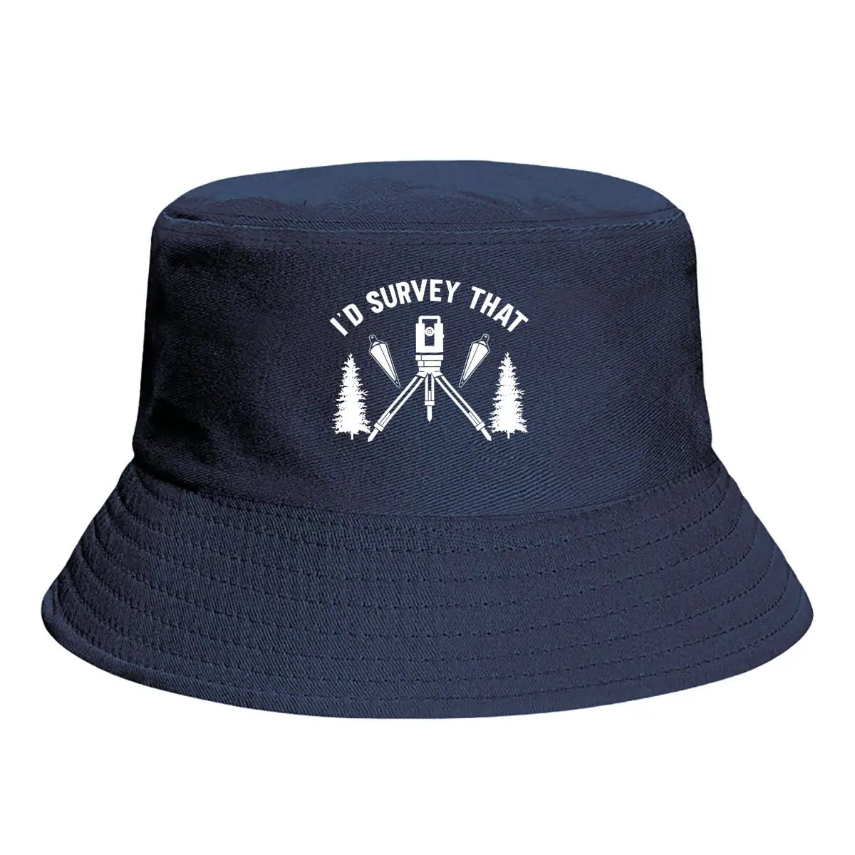 Blank Survey Minimalist Concept Design Winter Style Bucket Hat