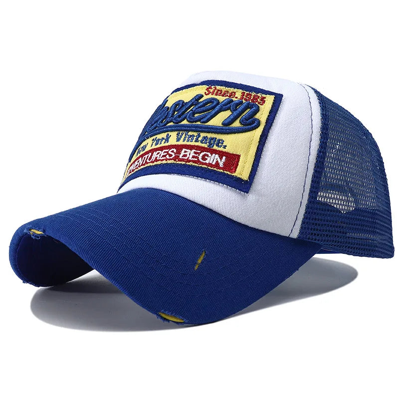 New Letter Embroidery Baseball Cap for Men