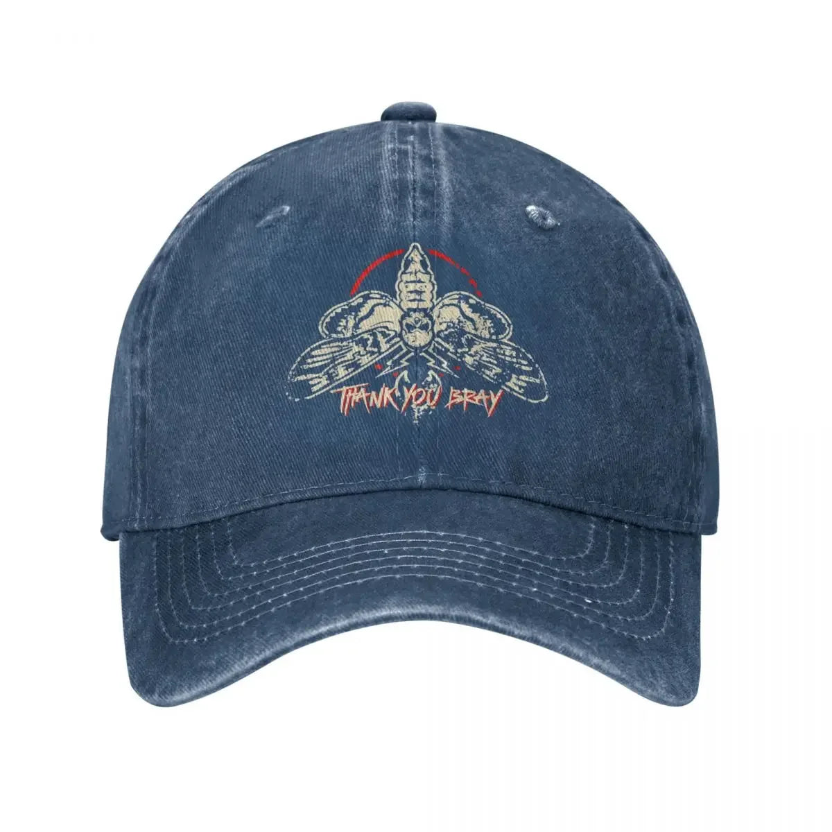 Vintage Distressed Cotton Bray Wyatt Baseball Cap