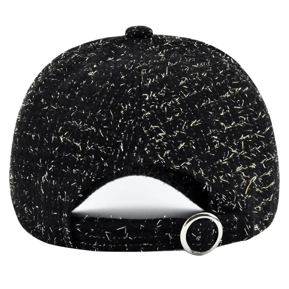 Metal M Patch Elegant Baseball Cap