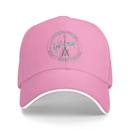 Gibson Guitar Cartoon Baseball Cap