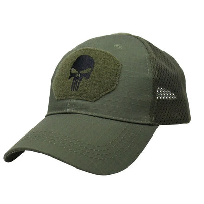 Camouflage Tactical Skull Baseball Cap