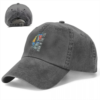 Hip Hop Goldrake Anime Washed Baseball Cap