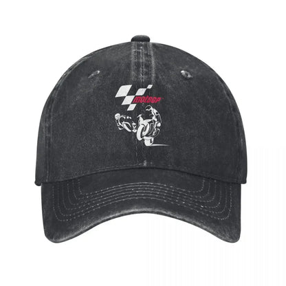 Moto GP Super Bikes Vintage Racing Baseball Cap