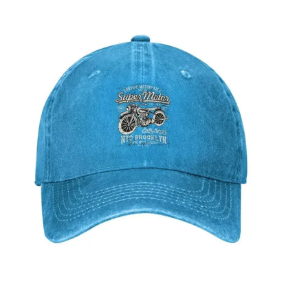 Personalized Cotton Super Motor Sports Baseball Cap